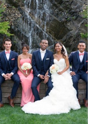 TRAJE ELEGANTE AZUL PARA CABALLERO 16