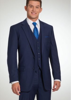 TRAJE ELEGANTE AZUL PARA CABALLERO 2