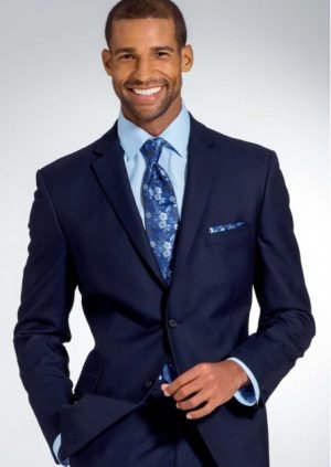 TRAJE ELEGANTE AZUL PARA CABALLERO 21