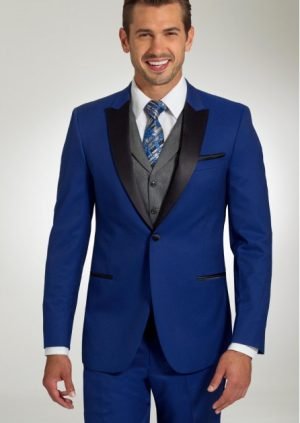 TRAJE ELEGANTE AZUL PARA CABALLERO 23
