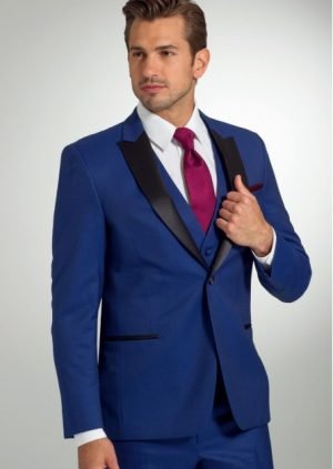 TRAJE ELEGANTE AZUL PARA CABALLERO 24