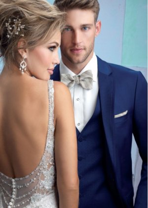 TRAJE ELEGANTE AZUL PARA CABALLERO 5