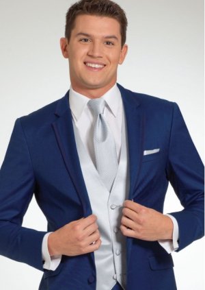 TRAJE ELEGANTE AZUL PARA CABALLERO 6