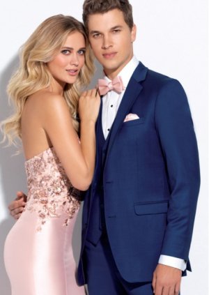 TRAJE ELEGANTE AZUL PARA CABALLERO 7