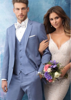 TRAJE ELEGANTE AZUL PARA CABALLERO 9