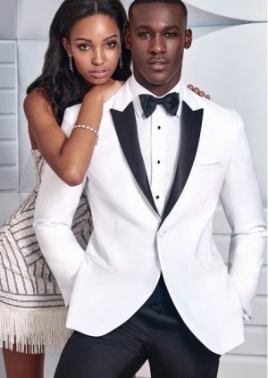 TRAJE ELEGANTE BLANCO PARA CABALLERO 42