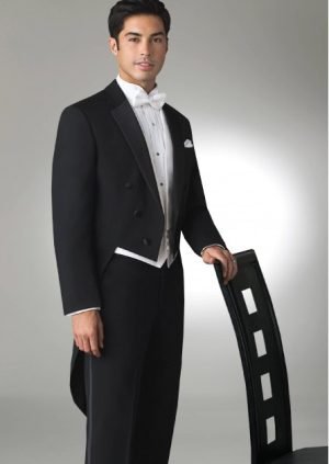 TRAJE ELEGANTE NEGRO PARA CABALLERO 101